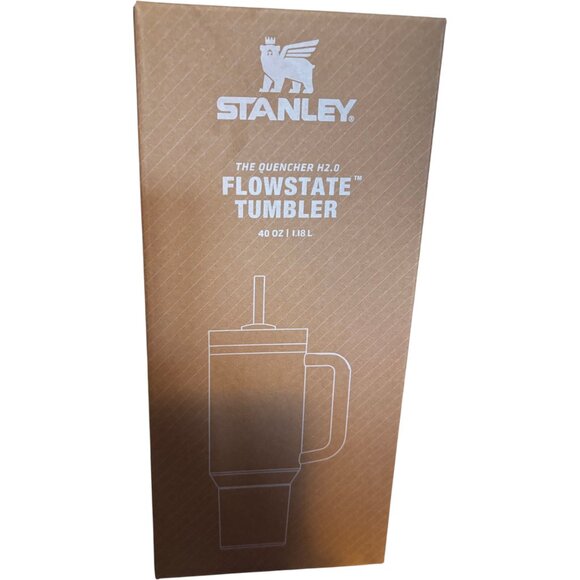 Stanley 40oz Black The Flowstate Quencher H2.0 Tumbler NIB - Picture 3 of 5